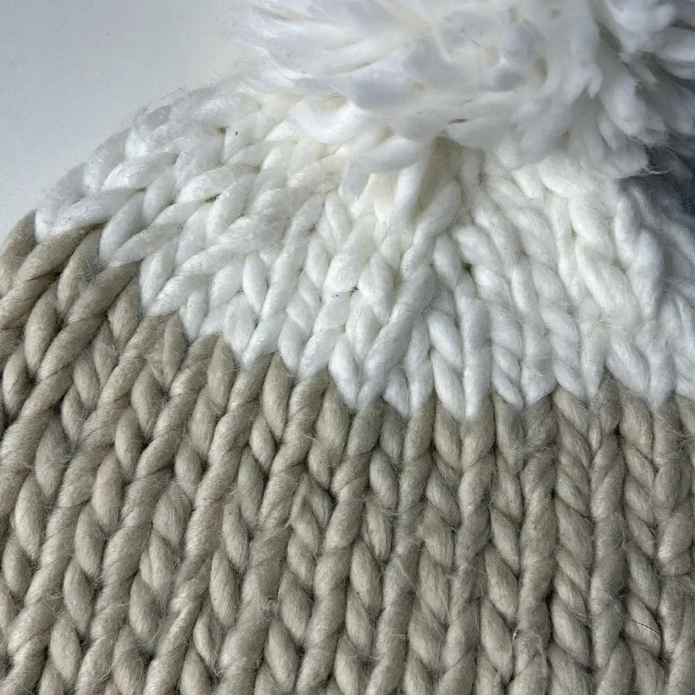 Free People Cozy Up Pom Cold Winter Beanie Hat